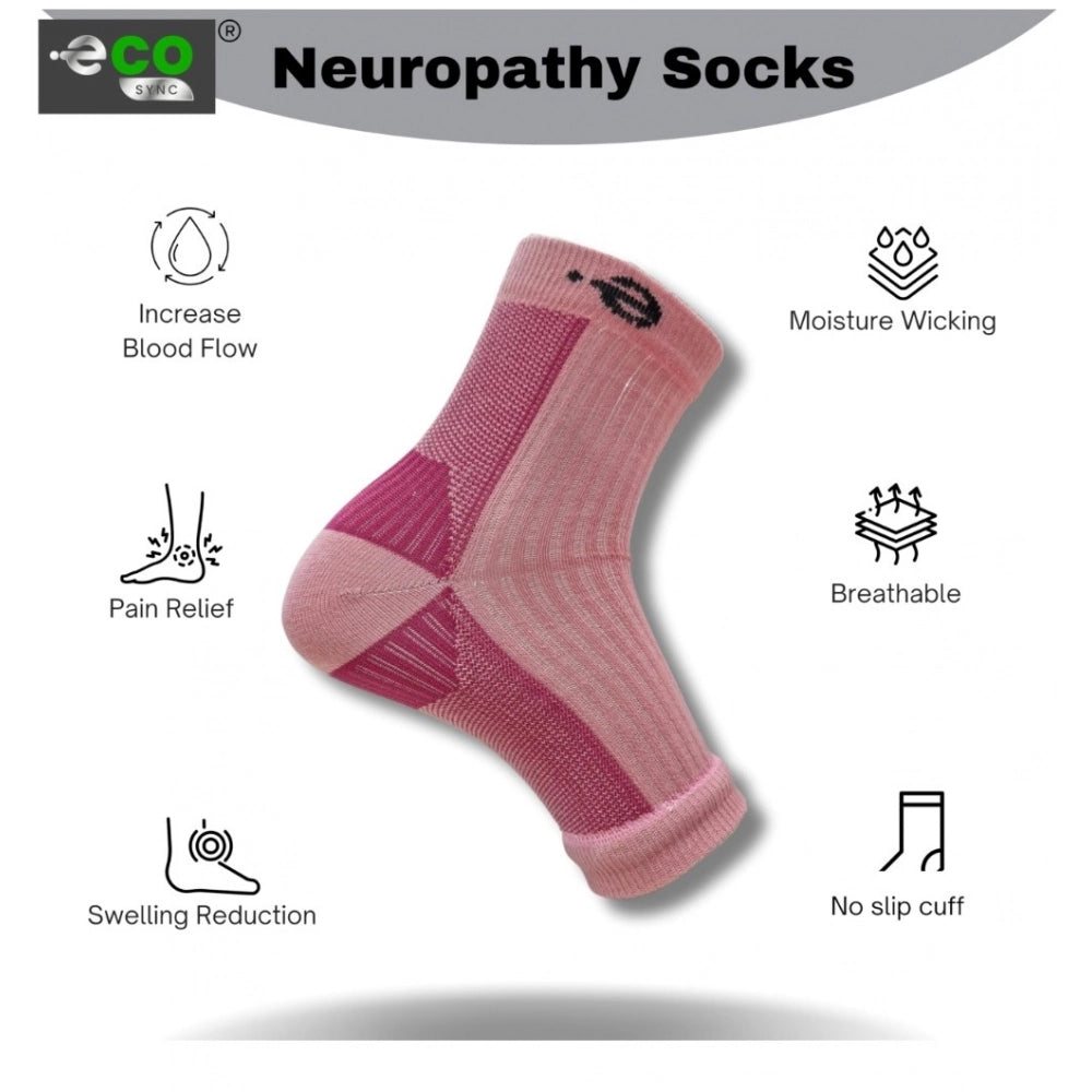 Generic 3_Pair Set Unisex Casual Cotton Printed Ankle Length Support Socks (Multicolor)