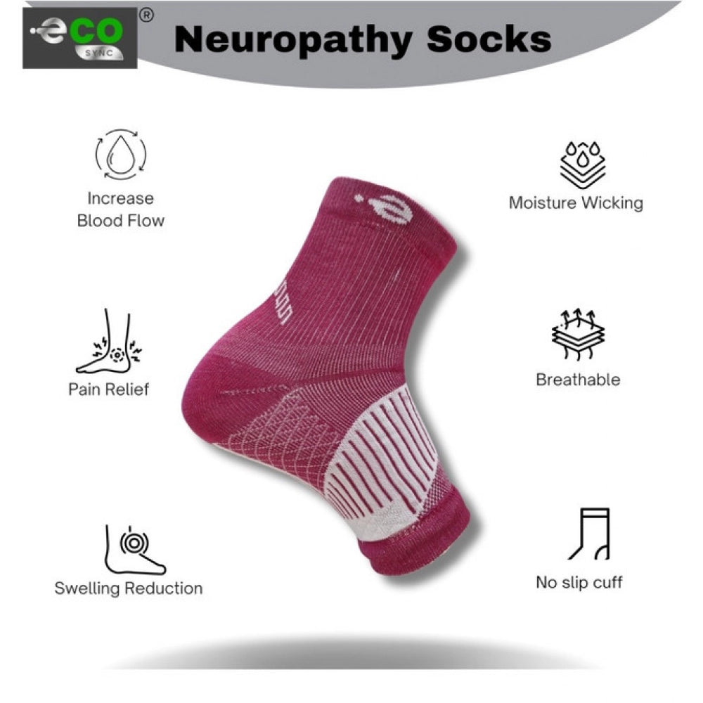 Generic 3_Pair Set Unisex Casual Cotton Printed Ankle Length Support Socks (Multicolor) Secondary image