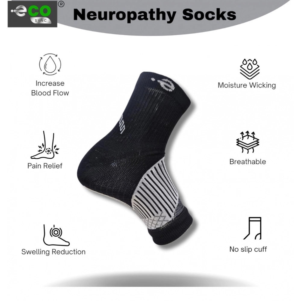 Generic 3_Pair Set Unisex Casual Cotton Printed Ankle Length Support Socks (Multicolor) Secondary image