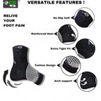 Generic 3_Pair Set Unisex Casual Cotton Printed Ankle Length Support Socks (Multicolor)