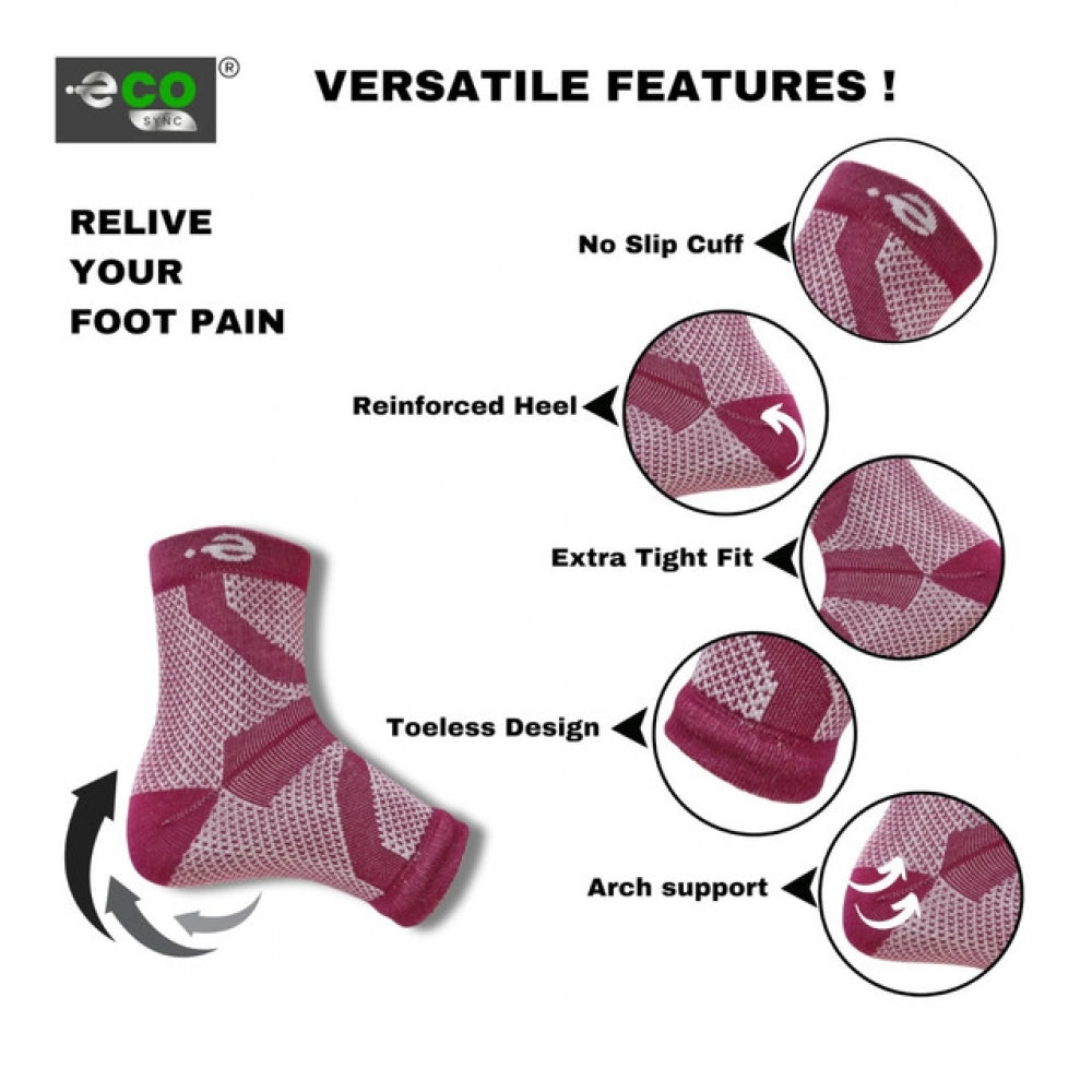 Generic 3_Pair Set Unisex Casual Cotton Printed Ankle Length Support Socks (Multicolor)