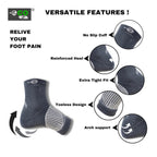 Generic 3_Pair Set Unisex Casual Cotton Printed Ankle Length Support Socks (Multicolor)