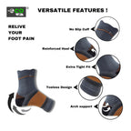 Generic 3_Pair Set Unisex Casual Cotton Printed Ankle Length Support Socks (Multicolor)