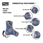 Generic 3_Pair Set Unisex Casual Cotton Printed Ankle Length Support Socks (Multicolor)