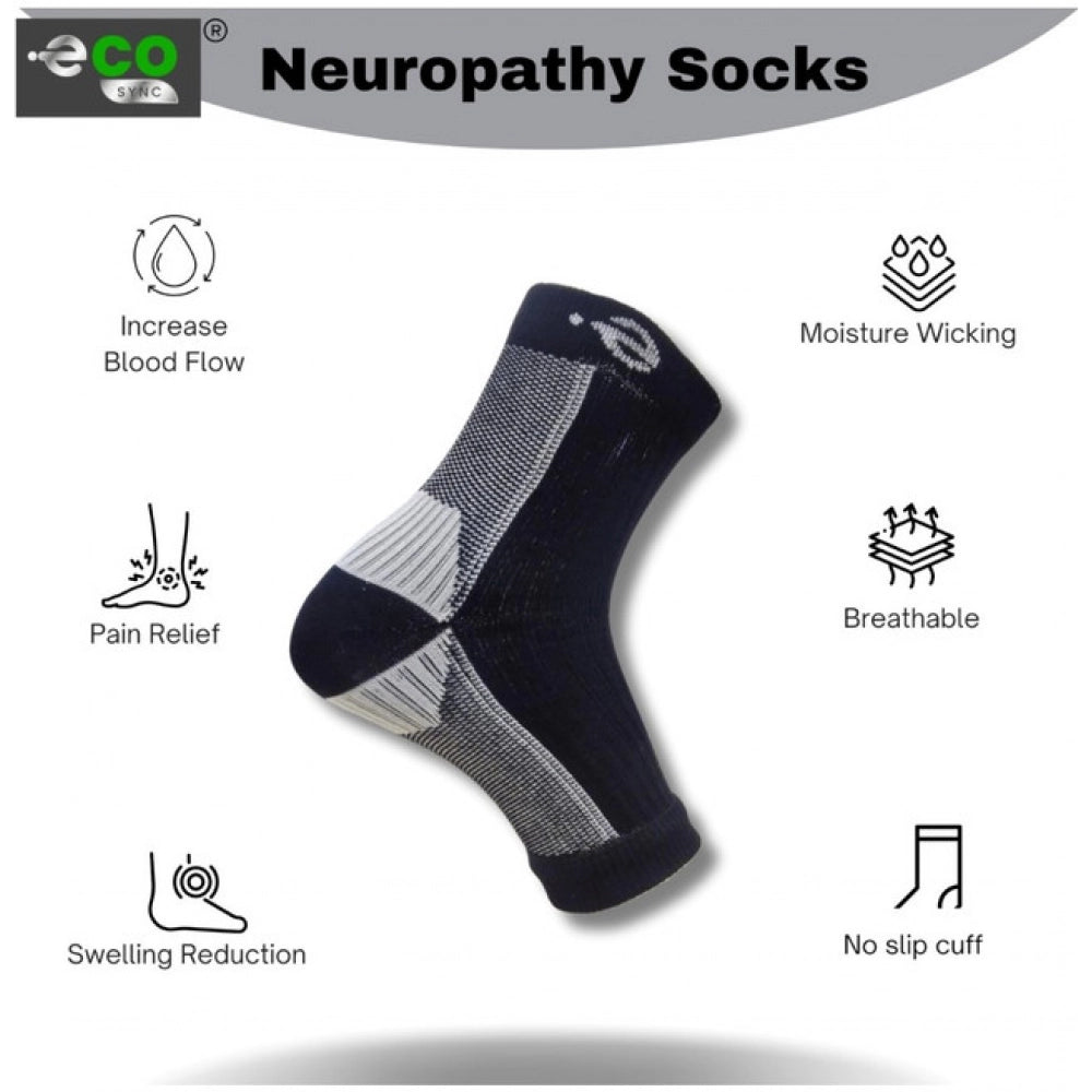 Generic 3_Pair Set Unisex Casual Cotton Printed Ankle Length Support Socks (Multicolor) Secondary image