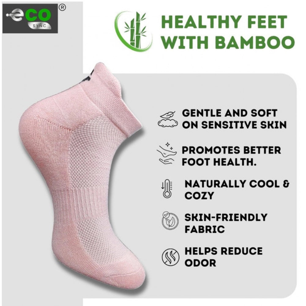 Generic 4_Pair Set Unisex Casual Cotton Printed Ankle Length Socks (Multicolor)