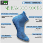 Generic 4_Pair Set Unisex Casual Cotton Printed Ankle Length Socks (Multicolor)