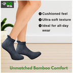 Generic 4_Pair Set Unisex Casual Cotton Printed Ankle Length Socks (Multicolor)