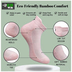 Generic 4_Pair Set Unisex Casual Cotton Printed Ankle Length Socks (Multicolor)