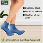 Generic 4_Pair Set Unisex Casual Cotton Printed Ankle Length Socks (Multicolor)