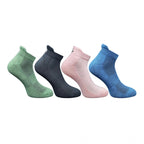 Generic 4_Pair Set Unisex Casual Cotton Printed Ankle Length Socks (Multicolor)