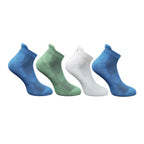 Generic 4_Pair Set Unisex Casual Cotton Printed Ankle Length Socks (Multicolor)