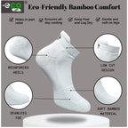 Generic 4_Pair Set Unisex Casual Cotton Printed Ankle Length Socks (Multicolor)