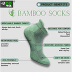 Generic 4_Pair Set Unisex Casual Cotton Printed Ankle Length Socks (Multicolor)