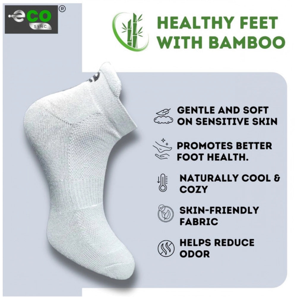 Generic 4_Pair Set Unisex Casual Cotton Printed Ankle Length Socks (Multicolor)