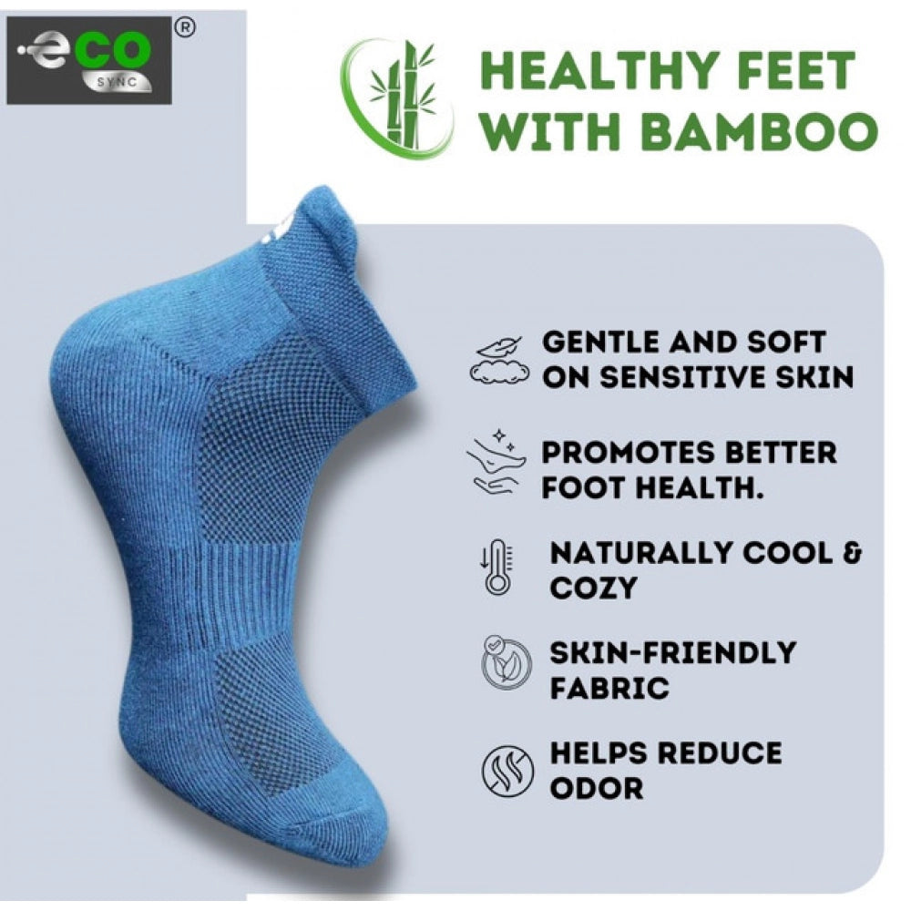 Generic 4_Pair Set Unisex Casual Cotton Printed Ankle Length Socks (Multicolor)