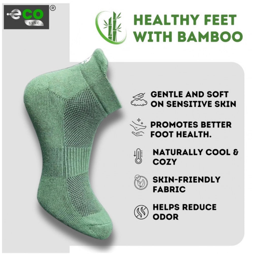 Generic 4_Pair Set Unisex Casual Cotton Printed Ankle Length Socks (Multicolor)