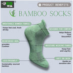 Generic 4_Pair Set Unisex Casual Cotton Printed Ankle Length Socks (Multicolor)