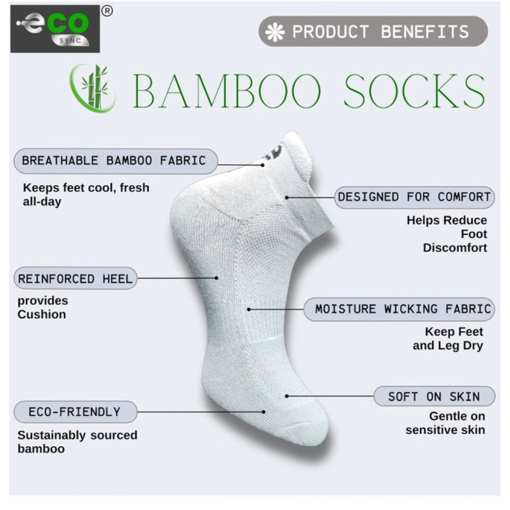 Generic 4_Pair Set Unisex Casual Cotton Printed Ankle Length Socks (Multicolor) Secondary image