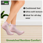 Generic 4_Pair Set Unisex Casual Cotton Printed Ankle Length Socks (Multicolor)