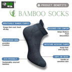 Generic 4_Pair Set Unisex Casual Cotton Printed Ankle Length Socks (Multicolor)