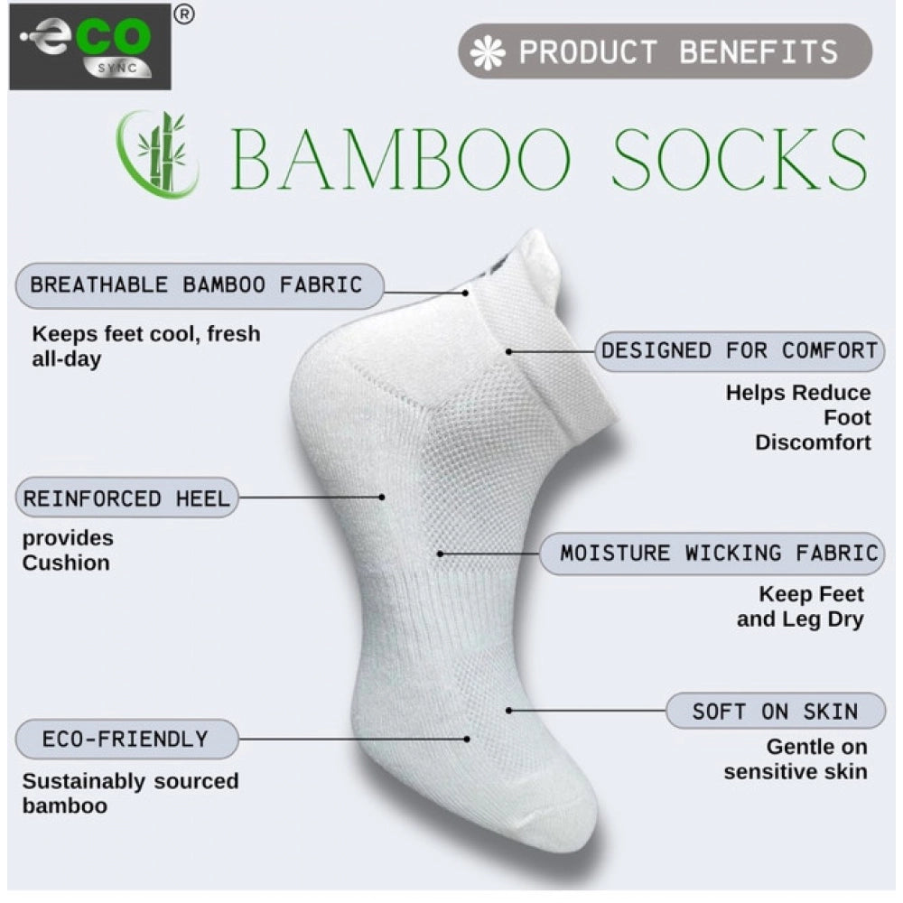 Generic 4_Pair Set Unisex Casual Cotton Printed Ankle Length Socks (Multicolor) Secondary image