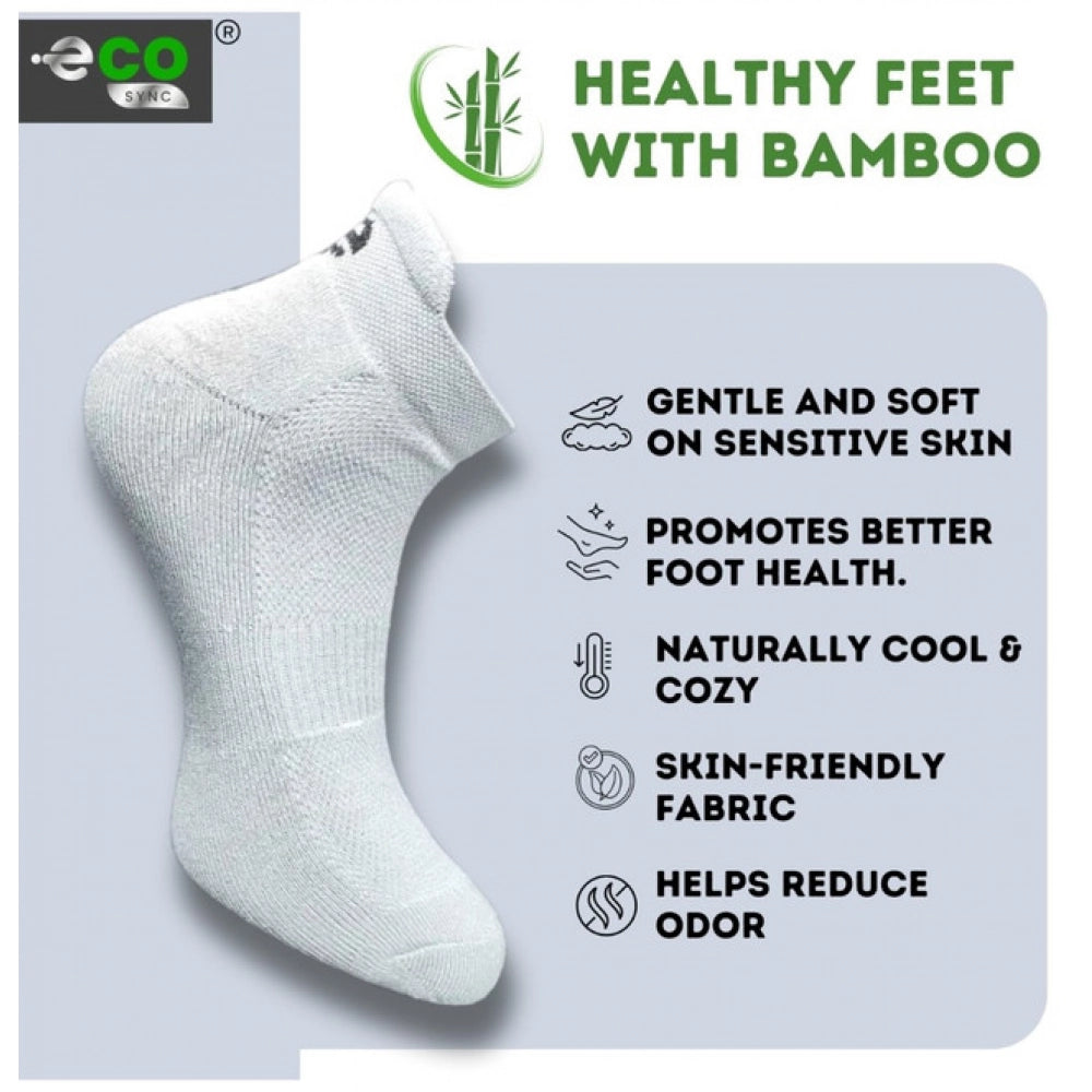 Generic 4_Pair Set Unisex Casual Cotton Printed Ankle Length Socks (Multicolor)