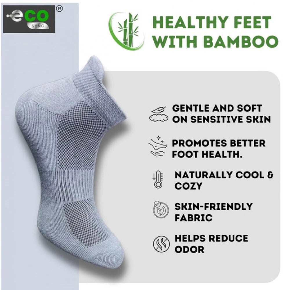 Generic 4_Pair Set Unisex Casual Cotton Printed Ankle Length Socks (Multicolor)