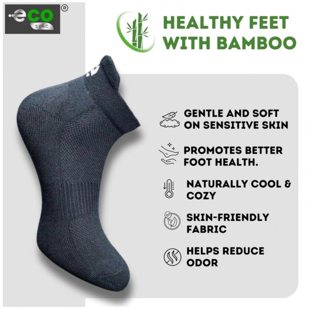 Generic 4_Pair Set Unisex Casual Cotton Printed Ankle Length Socks (Multicolor)