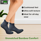 Generic 4_Pair Set Unisex Casual Cotton Printed Ankle Length Socks (Multicolor)