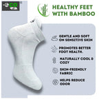 Generic 4_Pair Set Unisex Casual Cotton Printed Ankle Length Socks (Multicolor)