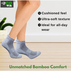 Generic 4_Pair Set Unisex Casual Cotton Printed Ankle Length Socks (Multicolor)