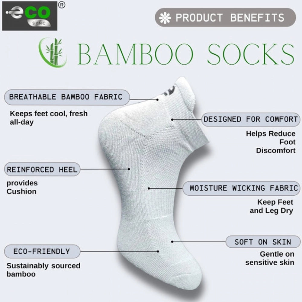 Generic 4_Pair Set Unisex Casual Cotton Printed Ankle Length Socks (Multicolor) Secondary image