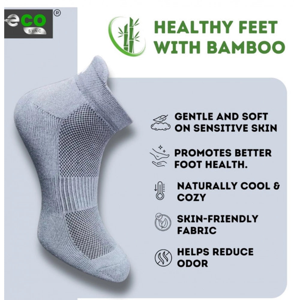 Generic 4_Pair Set Unisex Casual Cotton Printed Ankle Length Socks (Multicolor)