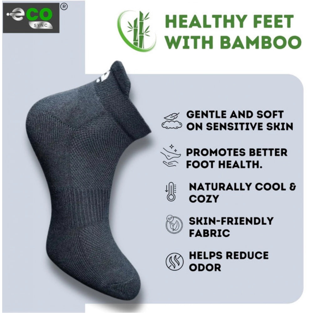 Generic 4_Pair Set Unisex Casual Cotton Printed Ankle Length Socks (Multicolor)