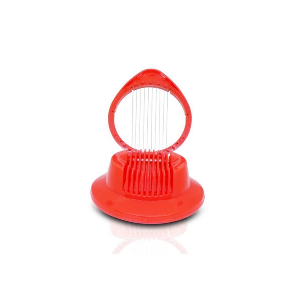 Generic Pack of 4_Plastic Egg Slicer – Stainless Steel Wire Egg Cutter for Even Slices (Color: Assorted ) Secondary image