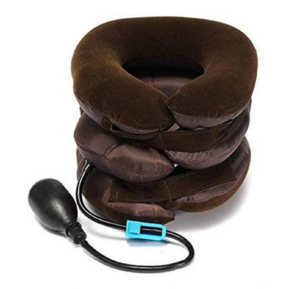Generic 3-Layer Cervical Neck Pillow – Spine, Back And Shoulder Pain Relief (Color: Assorted ) Main image
