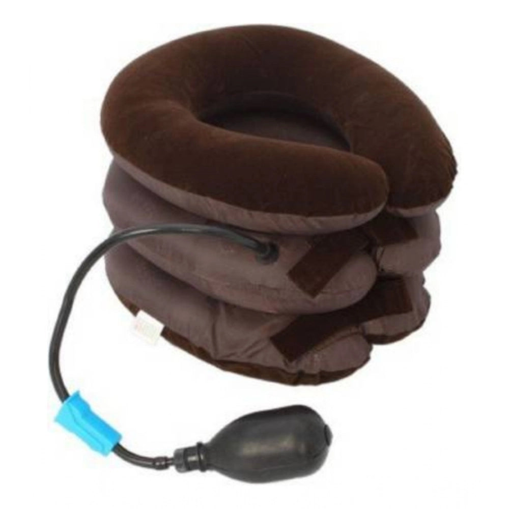 Generic 3-Layer Cervical Neck Pillow – Spine, Back And Shoulder Pain Relief (Color: Assorted ) Secondary image