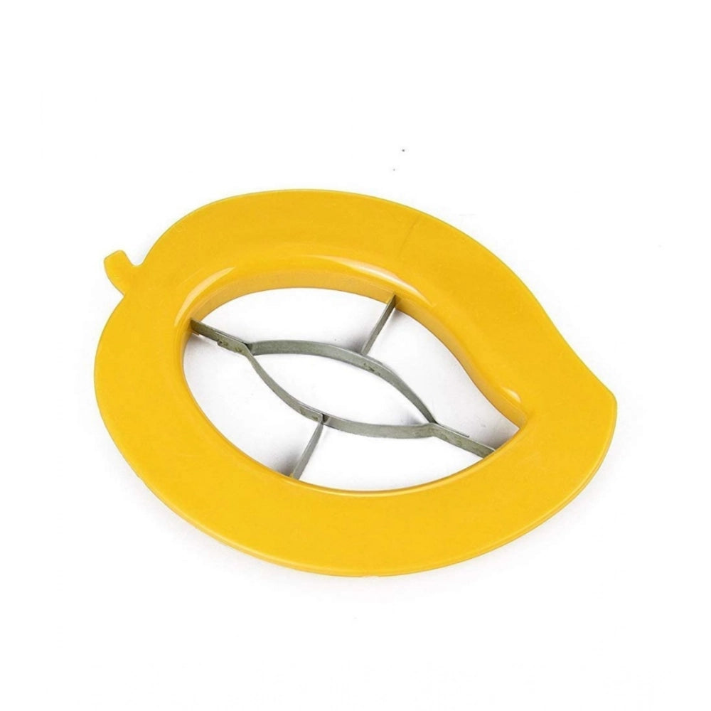 Generic Pack of 5_Mango Cutter And Slicer Tool – with Stainless Steel Blades (Color: Assorted ) Main image