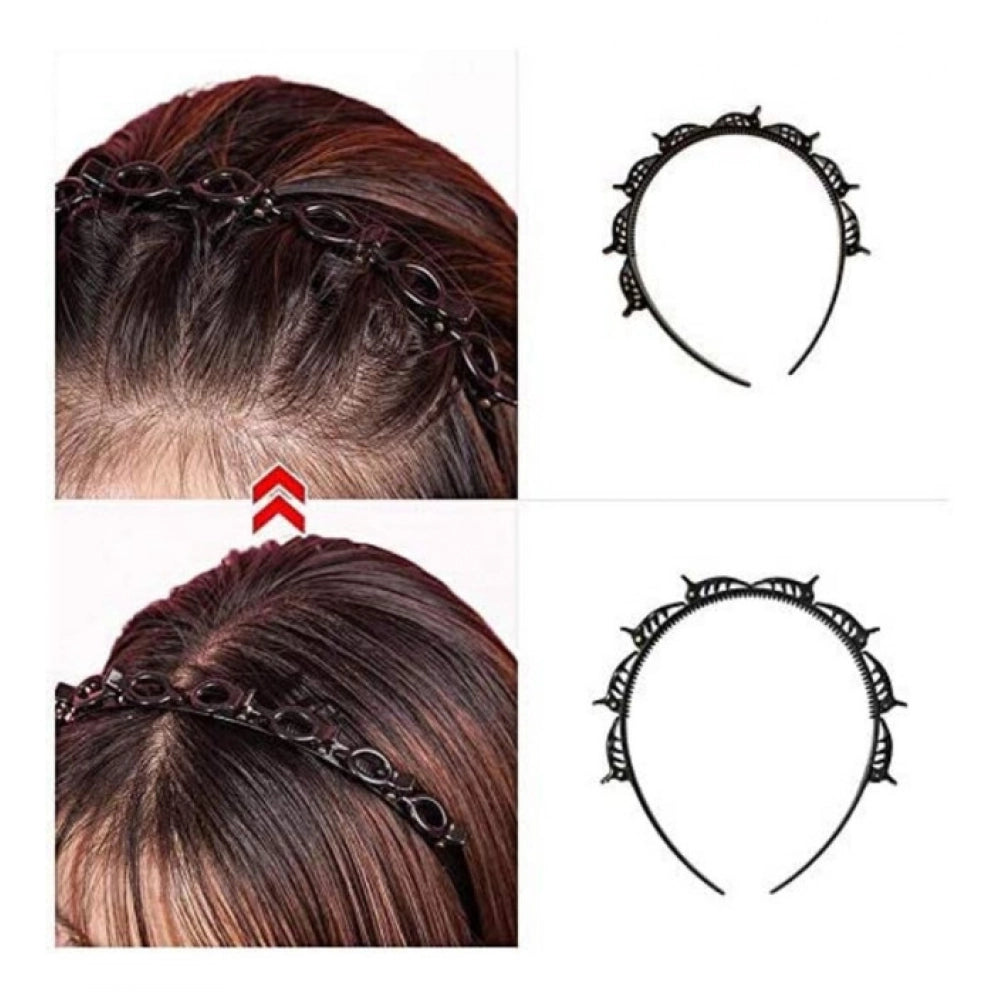 Generic Pack Of 3_Hair Clips for Girls And Ladies – Stylish Accessories (Color: Black)