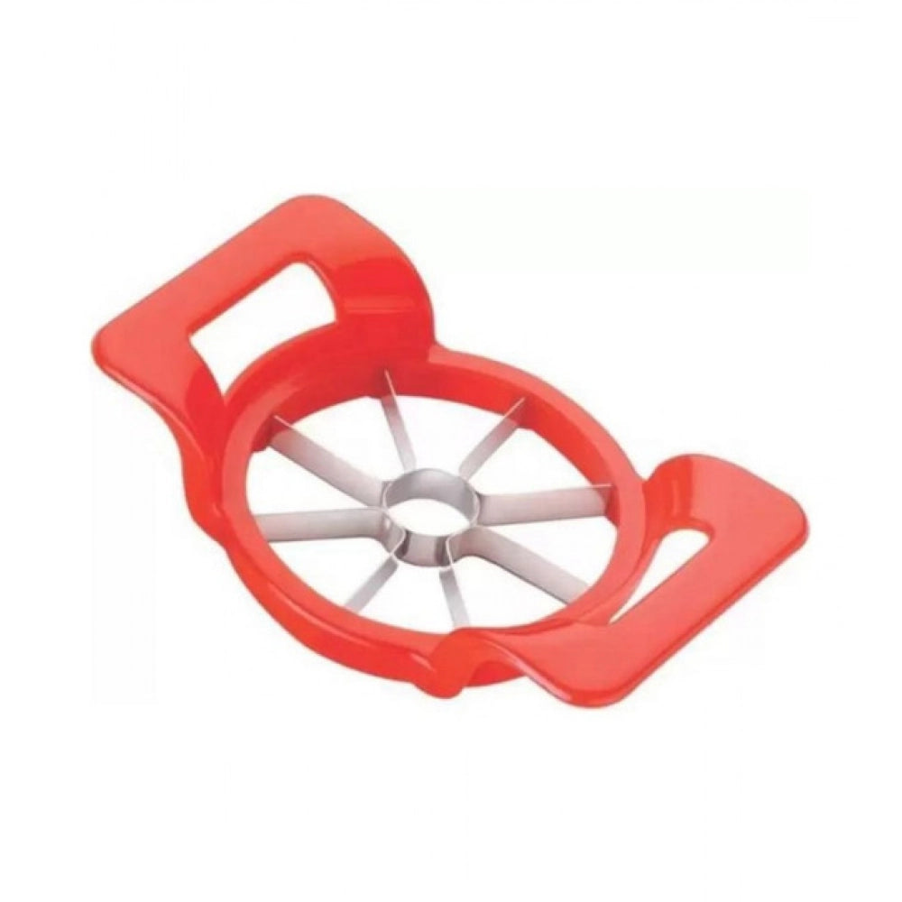 Generic Pack Of 3_Apple Cutter – Stainless Steel Fruit Slicer And Corer for Quick Cutting (Color: Assorted ) Main image