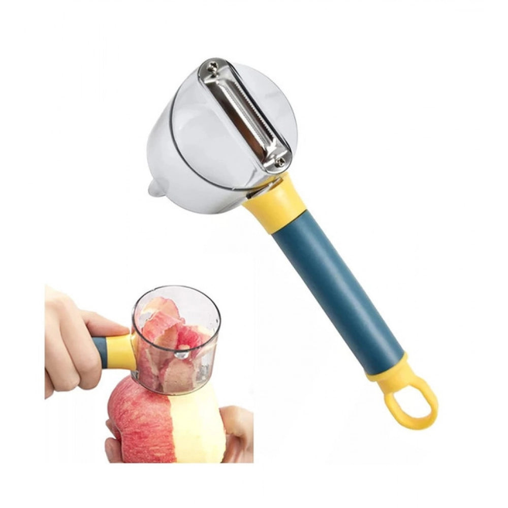 Generic Pack Of 3_Multi Functional Storage for Fruit and Vegetable Peeler with Storage Container (Color: Assorted ) Main image