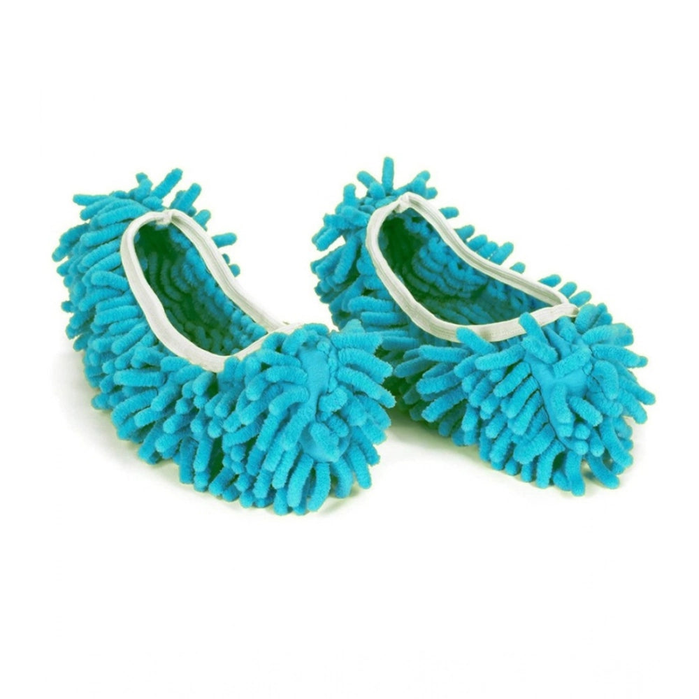 Generic Pack Of 2_Dust Mop Floor Cleaning Slippers – Reusable Household Cleaning Shoes (Color: Assorted ) Main image
