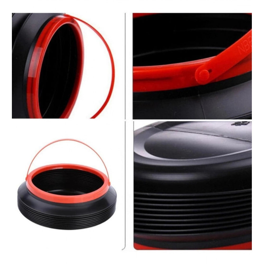 Generic Pack Of 3_Foldable Dustbin – Portable And Space-Saving Trash Container (Color: Assorted ) Secondary image