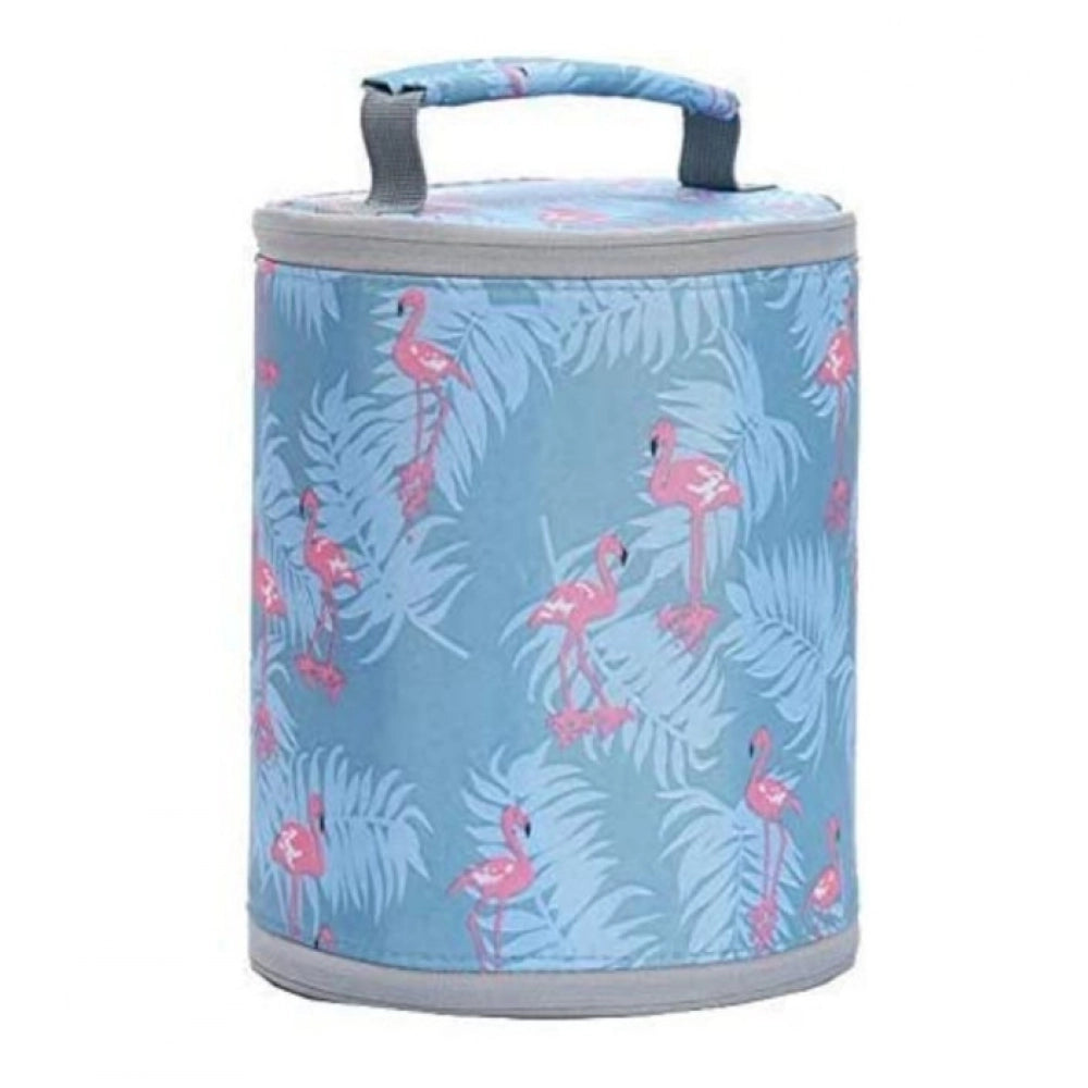 Generic Round Travel Lunch Bag – Portable Office Bag for Men And Women (Color: Assorted ) Main image