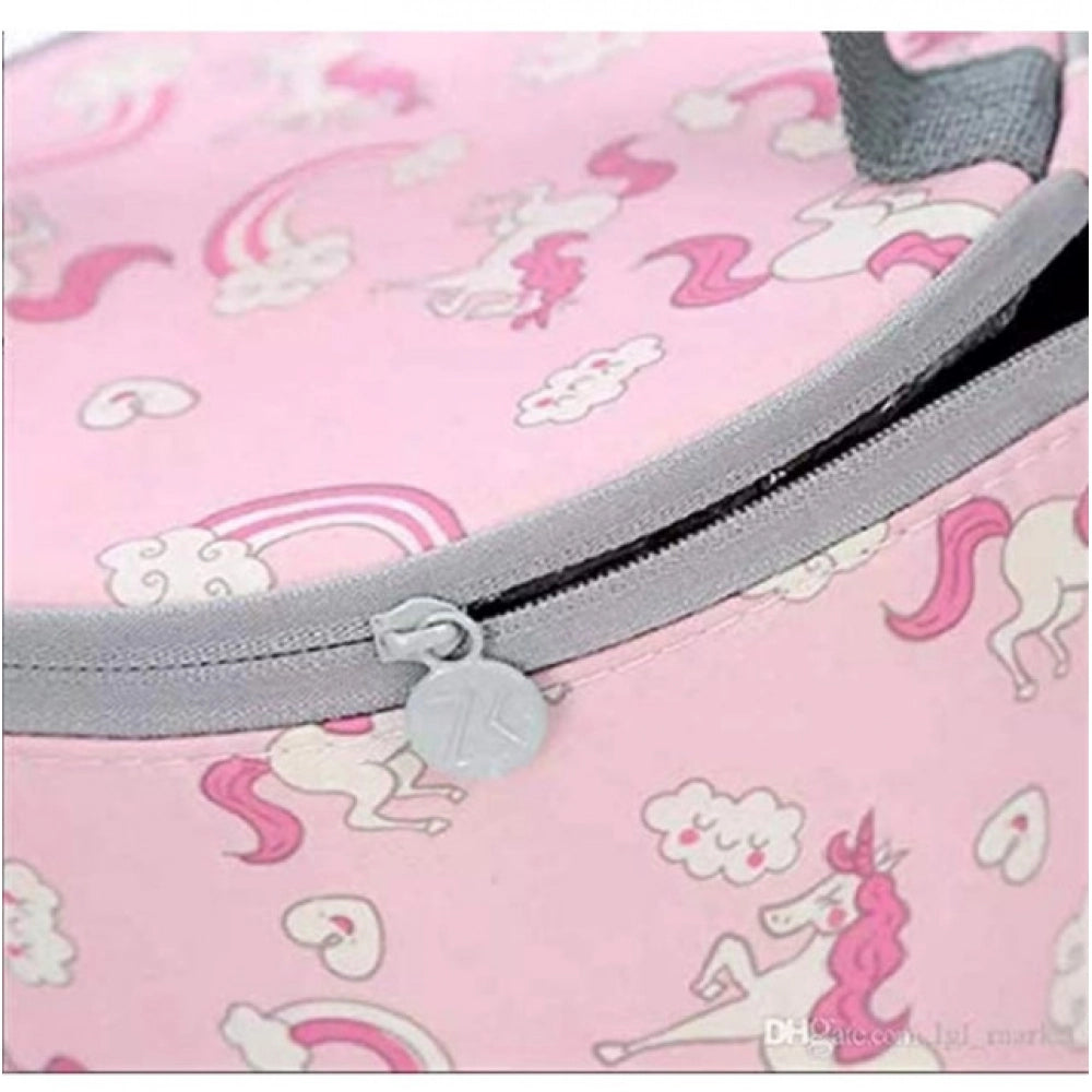 Generic Round Travel Lunch Bag – Portable Office Bag for Men And Women (Color: Assorted )