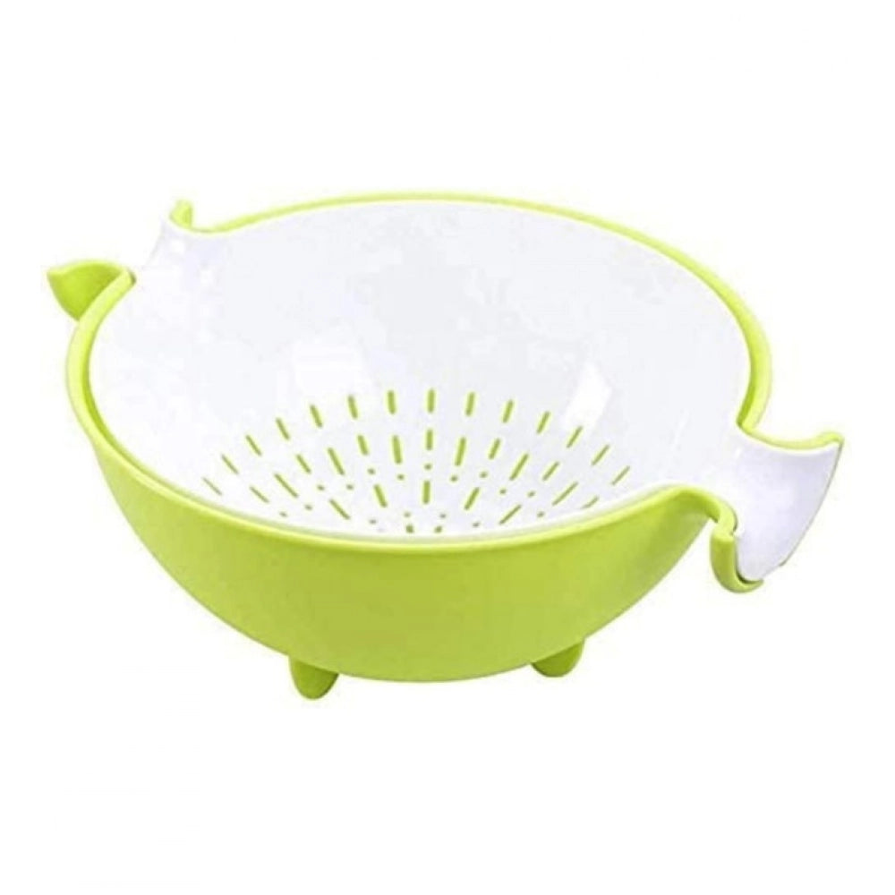 Generic Pack Of 3_Multifunctional Vegetable And Fruit Draining Basket – (Color: Assorted) Main image