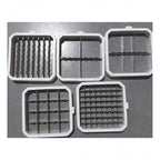 Generic Stainless Steel Multifunction Vegetable Cutter Chipser Manual Quick Dicer Fruit Slicer Non-Skid Base Slicer and Cutter Grater (Color: Assorted )